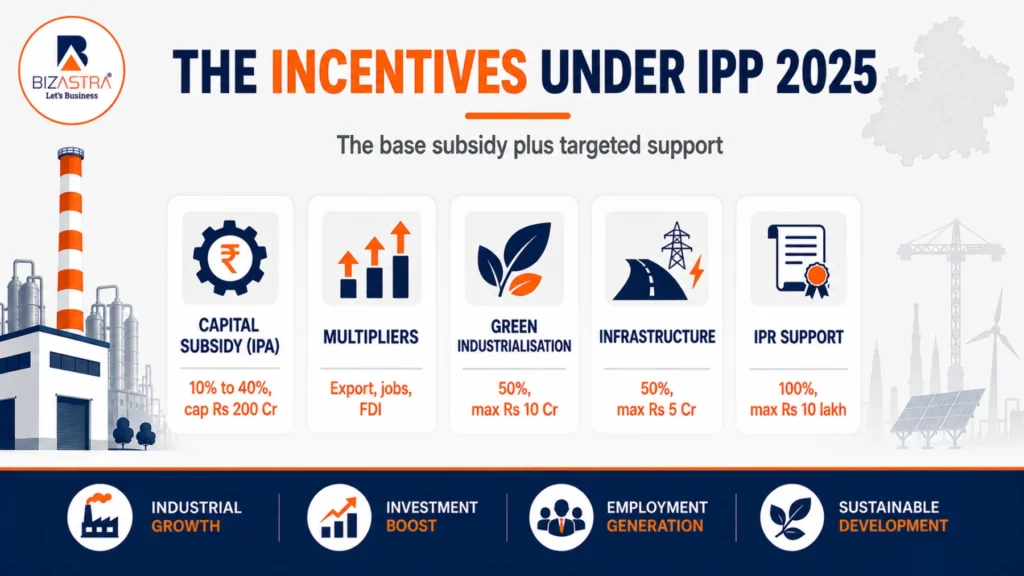 The incentives under MP IPP 2025
