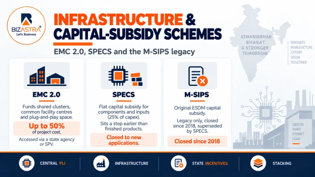 EMC 2.0, SPECS and M-SIPS schemes