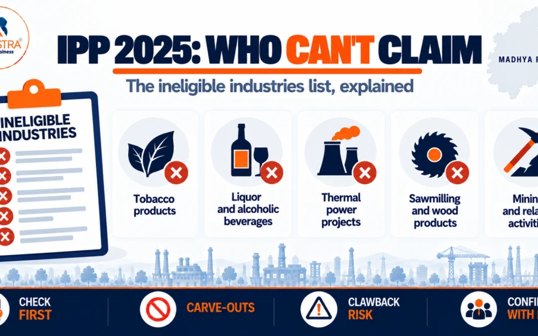 IPP 2025 List of Ineligible Industries: Who Can’t Claim MP’s Investment Incentives